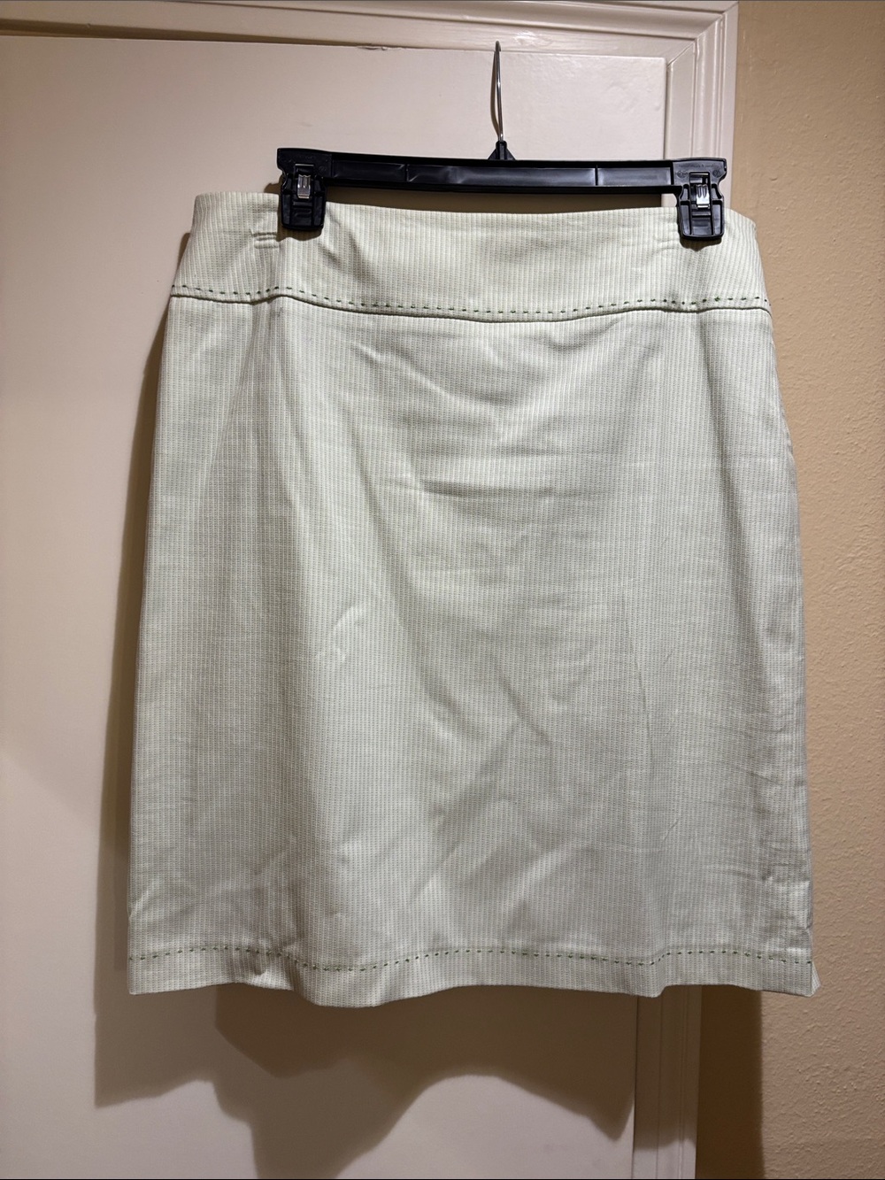 Tahari Light Mint Pencil Skirt
